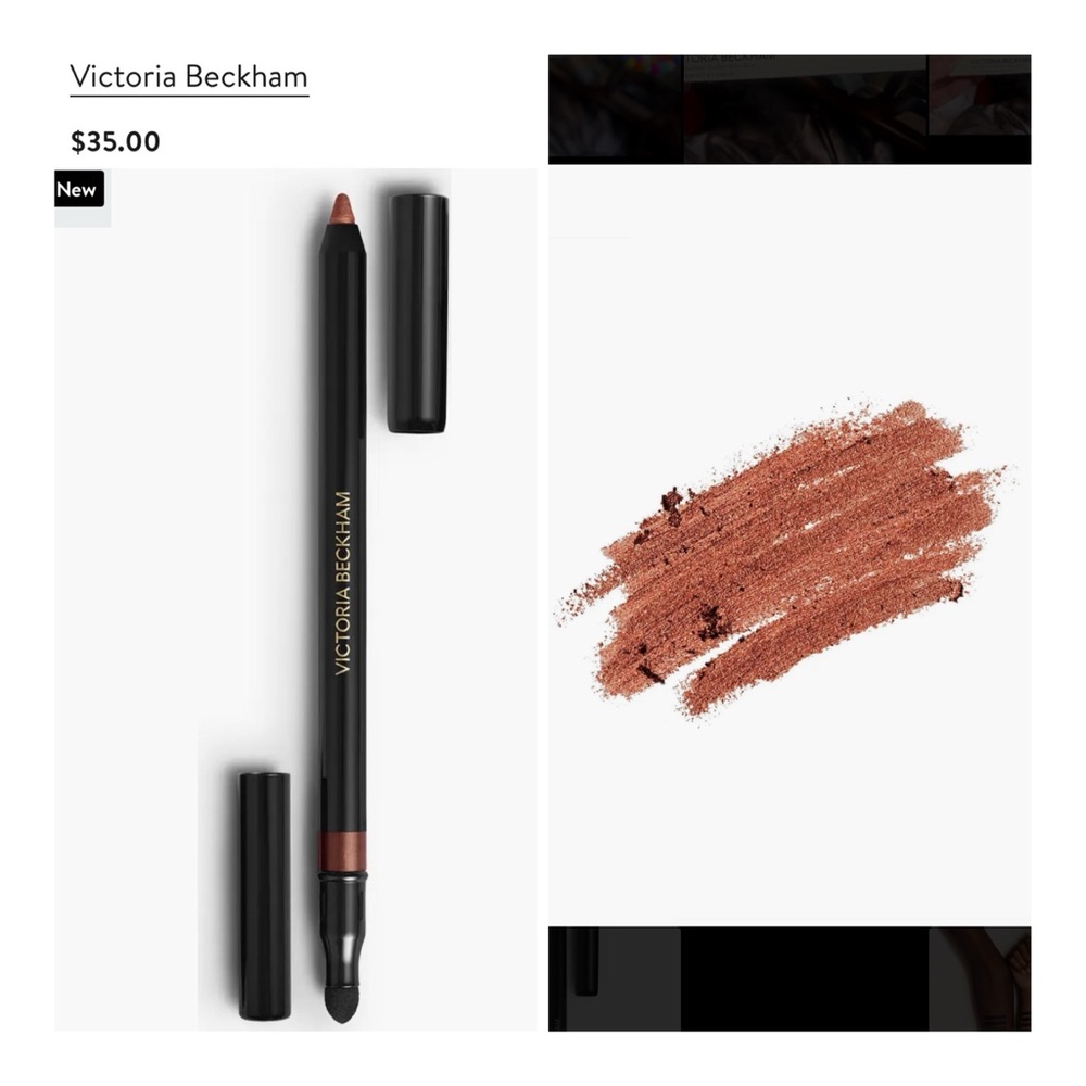 Victoria Beckham Beauty Satin Kajal Liner in Copper. NIB! MSRP $35..